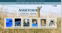 Desktop Screenshot of andrychukfuneralhome.com